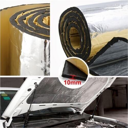 5mm/6mm/10mm THick Auto Car Truck Firewall Heat Sound Deadener Insulation Noise deadening sound proofing