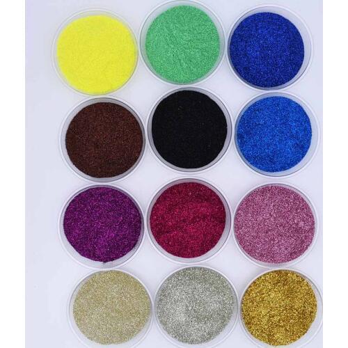 Glitter Powder Paint Coating Ceramic Art Crafts Coloring Dye 50 Gram Per Pack Many Colors available
