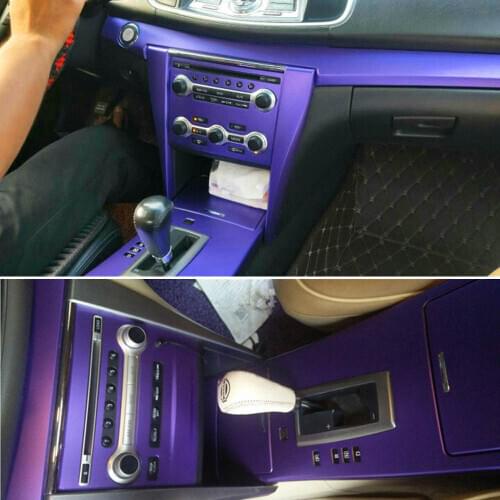 For Nissan teana J32 2008-2012 Interior Central Control Panel Door Handle 5D Carbon Fiber Stickers Decals Car styling Accessorie