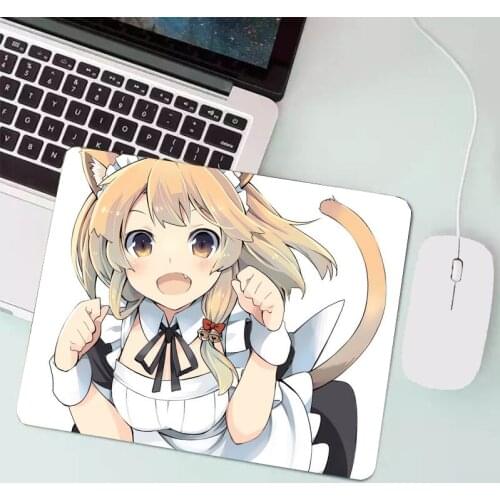 Gaming desktop laptop mouse pad cute mouse pad cute writing desk pad suitable for office PC computer keyboard rubber pad 30x25cm
