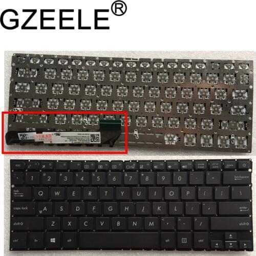 GZEELE new English Laptop keyboard FOR ASUS Zenbook UX360 UX360U UX360UA UX360UAK NSK-WBA01 9Z.NBXPW.A01 0KNB0-212AUS00 BLACK UI