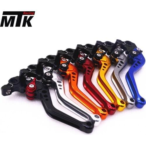 Motorcycle Short Handlebar CNC Clutch Brake Levers For Suzuki TL1000S SFV650/GLADIUS