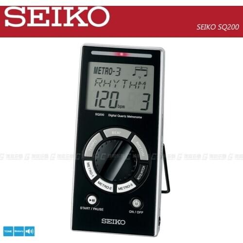 Seiko SQ200 Multi-Function Digital Metronome