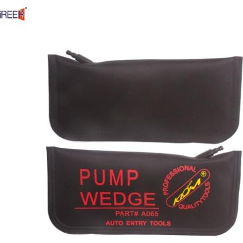 KLOM Pump Wedge Large type black Car Door unlock Opener Air Wedge Black Car Repair Tools Bag Locksmith