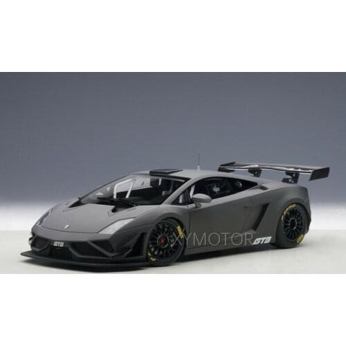 New 1:18 AUTOart For Lamborghini GALLARDO GT3 FL2 2013 Car Model Gift Collection Ornament Black/White/Orange/Blue ABS Plastic