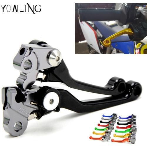 Bike Brake Clutch Lever Handle For yamaha YZ85 YZ125 2001 2002 2003 2004 2005 2006 2007 2008 2009 Pivot brakes and the clutch
