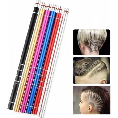 The 3nd Sharp Hairstyle Pen Fashion Haircut Hair Trimmer Salon Engraved Pen Beard Razor Magic Shaving Eyebrow Razor Pen 50sets