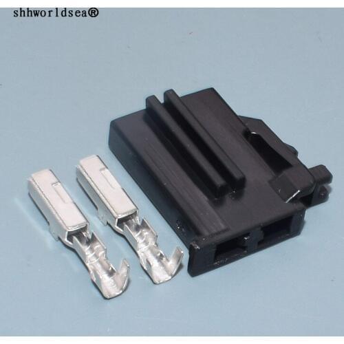 Shhworldsea 2pin 2.0mm for Toyota horn plug auto door light plug electric wiring cable connector