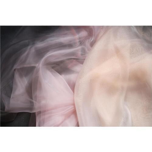 High-density light woth gauze material high-grade dress transparent veil modelling shows soft yarn designer fabrics