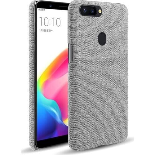 Cloth Cases For OPPO R11s R11 Case Slim Retro Cloth Hard Phone Cover For OPPO R11 R11s Plus OPPOr11 R11plus Coque Funda Capa