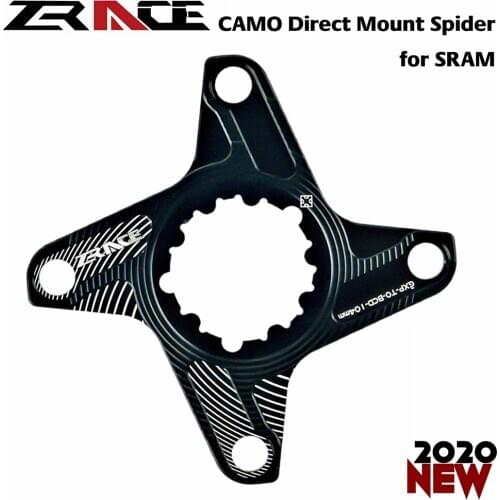 ZRACE Bike Bicycle Ninja Star CAMO Direct Mount Spider for SRAM BCD104 Chainring,Direct Mount Crankset Parts Cycling Accessories