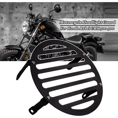 Headlight Protector Cover For HONDA Rebel CMX500 CMX300 CMX 500 300 2017 2018 2019 2020 2021 Motorcycle Head Light Guard Grille