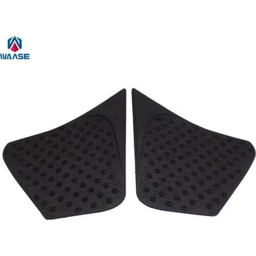 Waase Motorcycle Tank Pad Protector Sticker Decal Gas Knee Grip Tank Traction Pad Side For Kawasaki Z1000 2014 2015 2016
