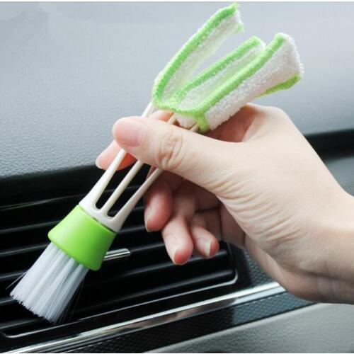 1Pcs Car Cleaning Brush Accessories For Fiat Panda Bravo Punto Linea Croma 500 595