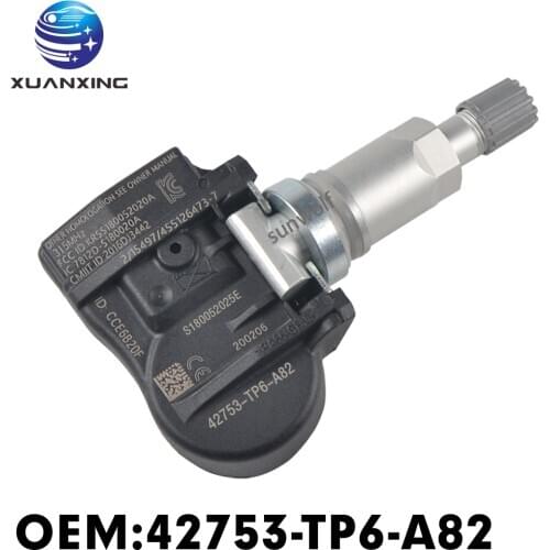 42753-TP6-A82 Tire Pressure Sensor Monitoring System TPMS 315MHz For Honda 10-11 Accord 12-15 Crosstour 12-13 CR-V