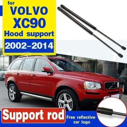 For VOLVO XC90 2003-2009 Car Front Bonnet Hood Modify Gas Struts Lift Support Shock Damper Bars Absorber BONNET Support rod