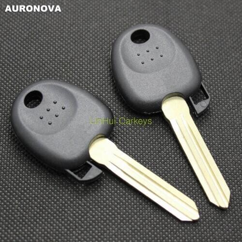 AURONOVA New Replace Original Key Shell for Hyundai Elantra Replace Spare Car Key Case With Uncut Blank Right Blade