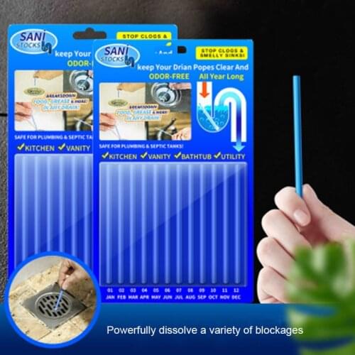 Pipe Dredge Deodorant Drain Cleaners Unclog the kitchen drain closestool dredge Sink Drain Deodorant Chemicals Drain Cleaner