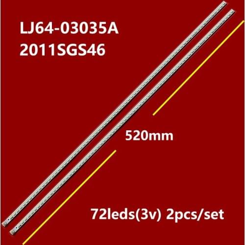 Kit Barra Led Semp Toshiba Le4652(a) Le4652 Novas + N Fiscal