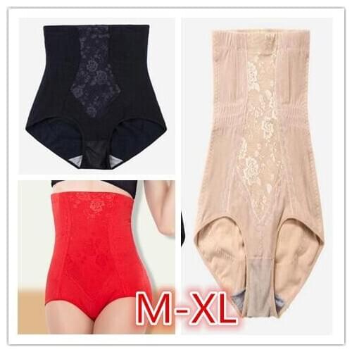 Aonve Belly Slimming Shaper High Waist Shapewear Modeling Strap Panties Women Butt Lifter Shapers Plus Size Female Underwear