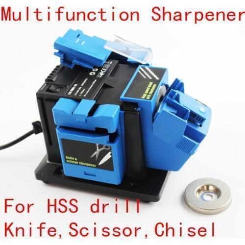 Multifunction sharpener 96W Household Grinding Tool sharpener for knife Twist drill HSS drill scissor chisel electric grinder