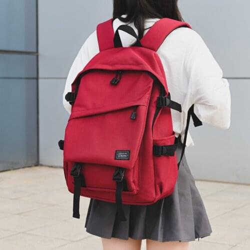 Fashion Preppy Style Backpacks Boys Teens Girls Middle School Book Bag College Laptop Backpack Men Women Casual Daypacks