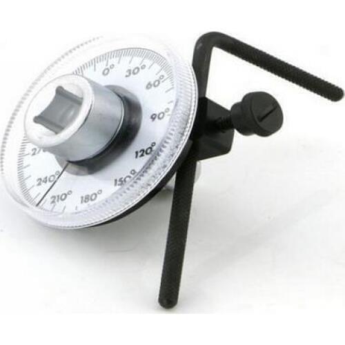 Professional Adjustable 1/2 inch Drive Torque Angle Gauge Car Auto Garage Tool Set Measurer Hand Tool Wrench