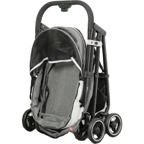 4 Wheels Dog Cat Jogger Stroller One-Click Folding Travel Pet Carrier Trolley Pet Stroller For Dogs