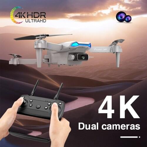 4K Dual Foldable Camera Drone S89 Quadcopter Drones HD Dual Height Maintainable wifi FPV Headless Mode Rc Helicopters Drones
