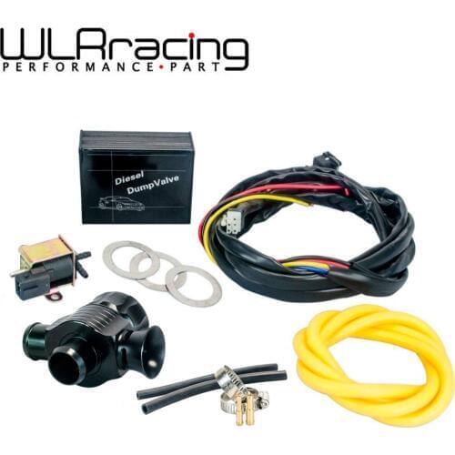 Turbo Diverter Dump Blow Off Valve Dual Port For VW MK4 Golf Polo GTI 1.8T Saab Turbo Diesel Dump Valve with Horn and Adapter