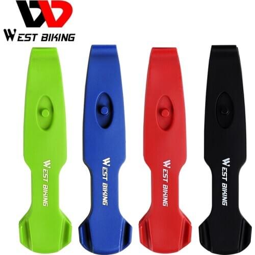 WEST BIKING 2pcs Bicycle Tire Lever Repair Opener Tools Bicycle Accessories Cycling MTB Road Bicycle Tyre Pry Bar Removal Tool