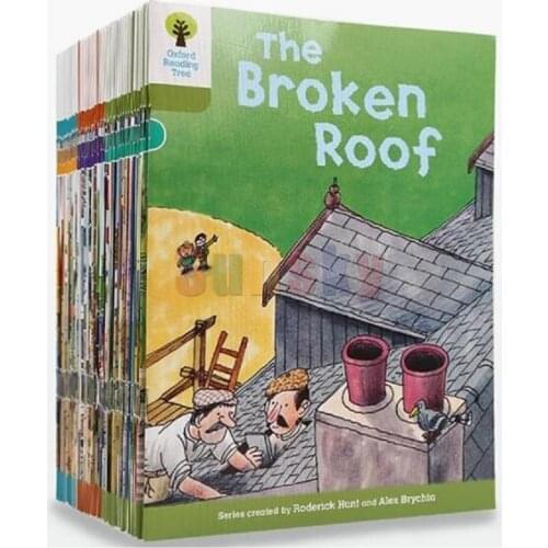 40 books /set 7-9 level Oxford reading tree rich reading help children read Pinyin English story picture book,Early English Book