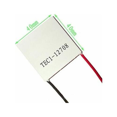 5 Pcs TEC1-12708 Heatsink Thermoelectric Cooler Cooling Peltier Plate Module new