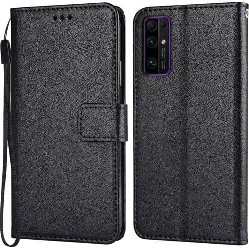 Flip Wallet Magnetic Leather Case for Huawei Honor 30 BMH-AN10 6.53''Coque Funda Luxury Vintage Phone Bags Cover