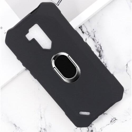 For Ulefone Armor X5 Case Metal Ring Holder Magnetic car Silicone Phone Case On for Ulefone Armor X3