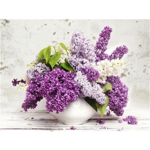 Flower Rose Printed Canvas 11CT Cross Stitch Embroidery Patterns DMC Threads Handicraft Knitting Needlework Hobby Counted