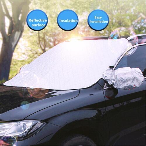 Magnetic Car Windshield Snow Covers Sunshade Protector Universal Car Ice Frost Guard Snow Block Auto Sun Shade Protection Covers