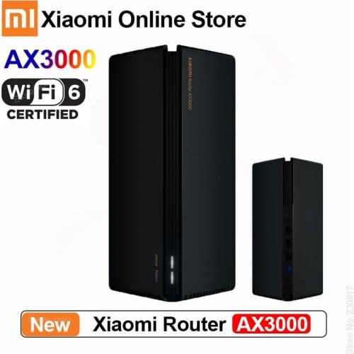 Xiaomi Router AX3000 Wifi6 2.4G 5.0 GHz Full Gigabit 5G WiFi Repeater 4 Antennas Network Extender Mesh Routers