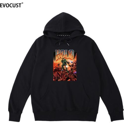 Halo Master Chief anime Wars Game Hoodies Sweatshirts Men Women Unisex Cotton
