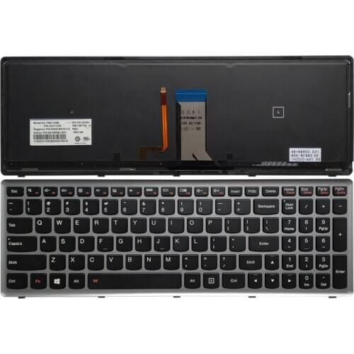 NEW US laptop keyboard for Lenovo Ideapad Z710 U510 US keyboard with Backlight