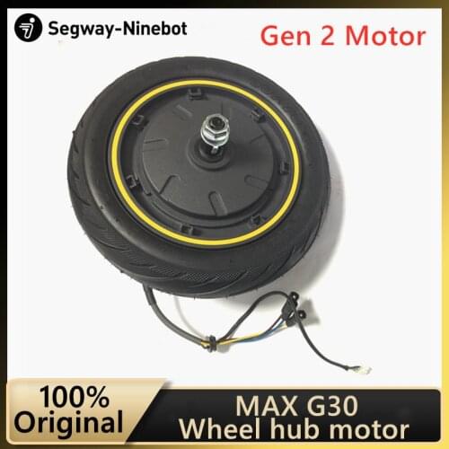 Original Segway Max G30 Scooter Motor 350W For Ninebot Max G30 G30D Electric Kick Scooter Wheel Motor Accessories Gen2 Parts