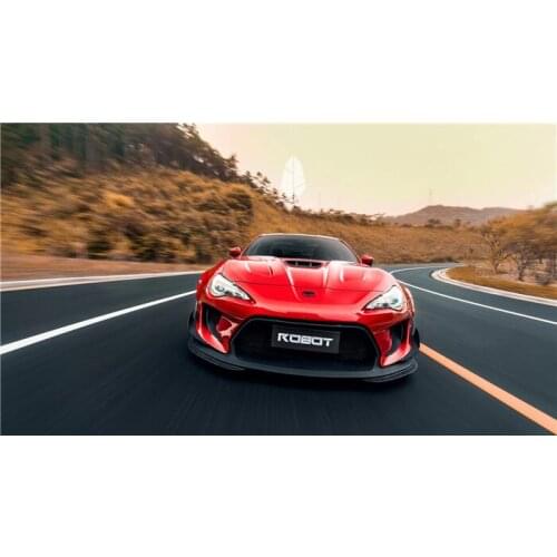 Suitable for Toyota 86 Brz Modified Robot Wide Body Surround Bar Front Lip Machine Cover Wheel Eyebrow Tail Wing
