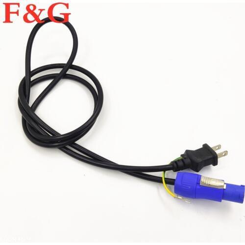 Moving Head Light Power Cable Plug Connector Exchange to Powercon Connector US Euro UK AU Plug for Stage Equipment Led Par Light