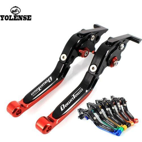 For KYMCO DownTown 350 300i DOWN TOWN 125/200/300/350 Motorcycle Accessories Folding Extendable Brake Clutch Levers