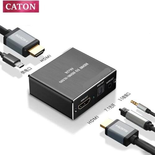 Compatible Audio Stereo Extractor Converter Compatible With DTS / Dolby Audio Extractor RCA To Audio Extractor Optical