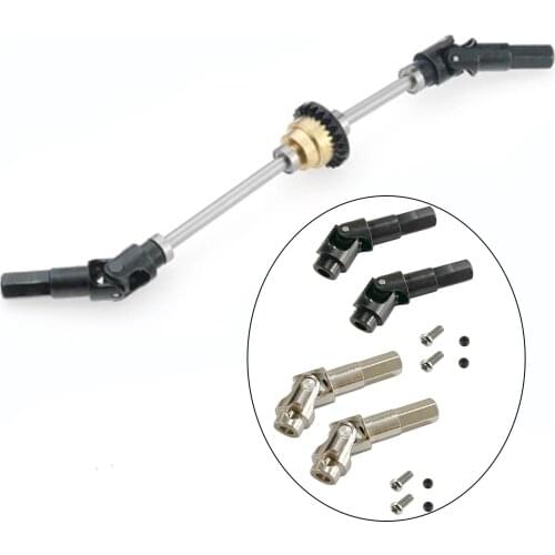 2pcs RC Car Front Drive Shaft RC Car Replaces Parts for JJRC Q64 Q65 RC Car