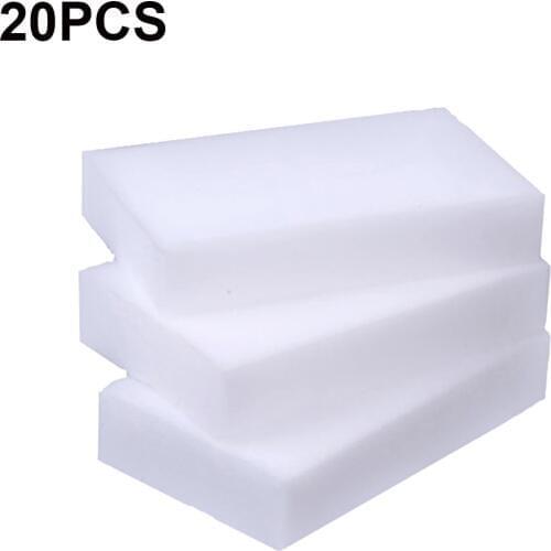 20pcs Extra High-Density Durable Nano Magic Cleaning Sponge Eraser Cleaner Cleaning Sponges For Kitchen Bathroom Washing Brush