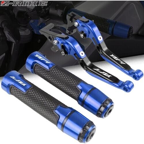 Motorcycle Accessories R1 Brake Clutch Levers Handlebar Hand Grips ends For Yamaha YZF R1 YZF-R1 YZFR1 2004 2005 2006 2007-2014