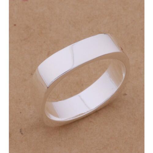 AR244 Fashion Jewelry Silver Color Gifts Popular Rings For Women Simple/silver Plated /alcajcja Bbuajtba