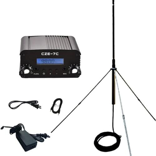 Free Shipping TNC Connector FM Radio Transmitter for Small Broadcast Radio Station